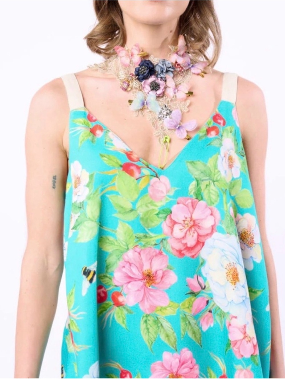 Aratta La Ville Rose Reversible Cami, NWT